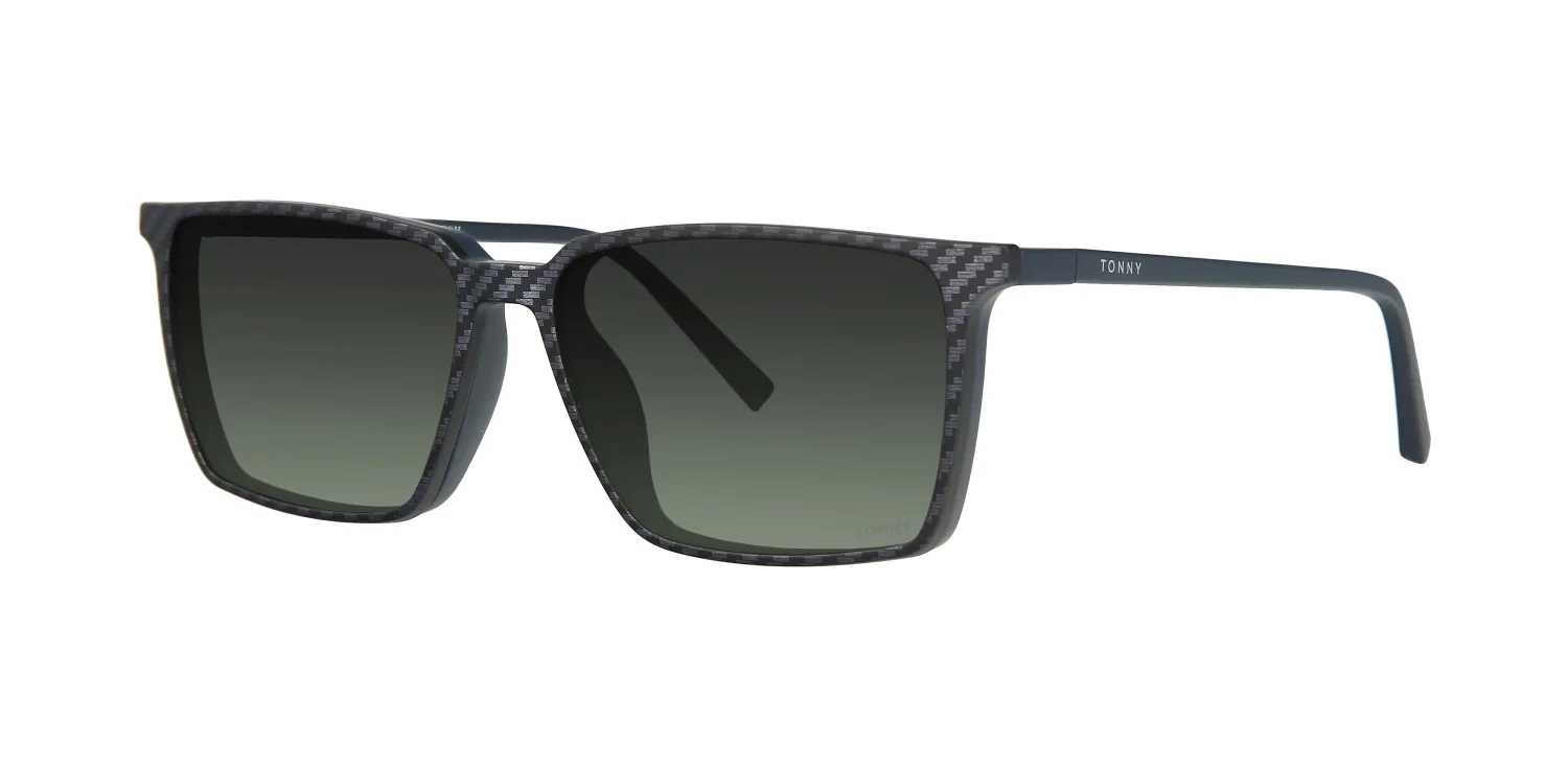 Oprawa z nakładkami clip-on TONNY 0069C2SET