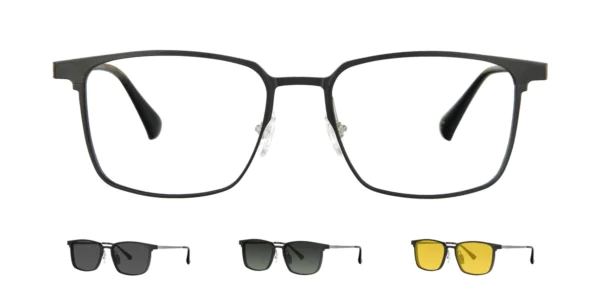 Oprawa z nakładkami clip-on TONNY 0055C2SET