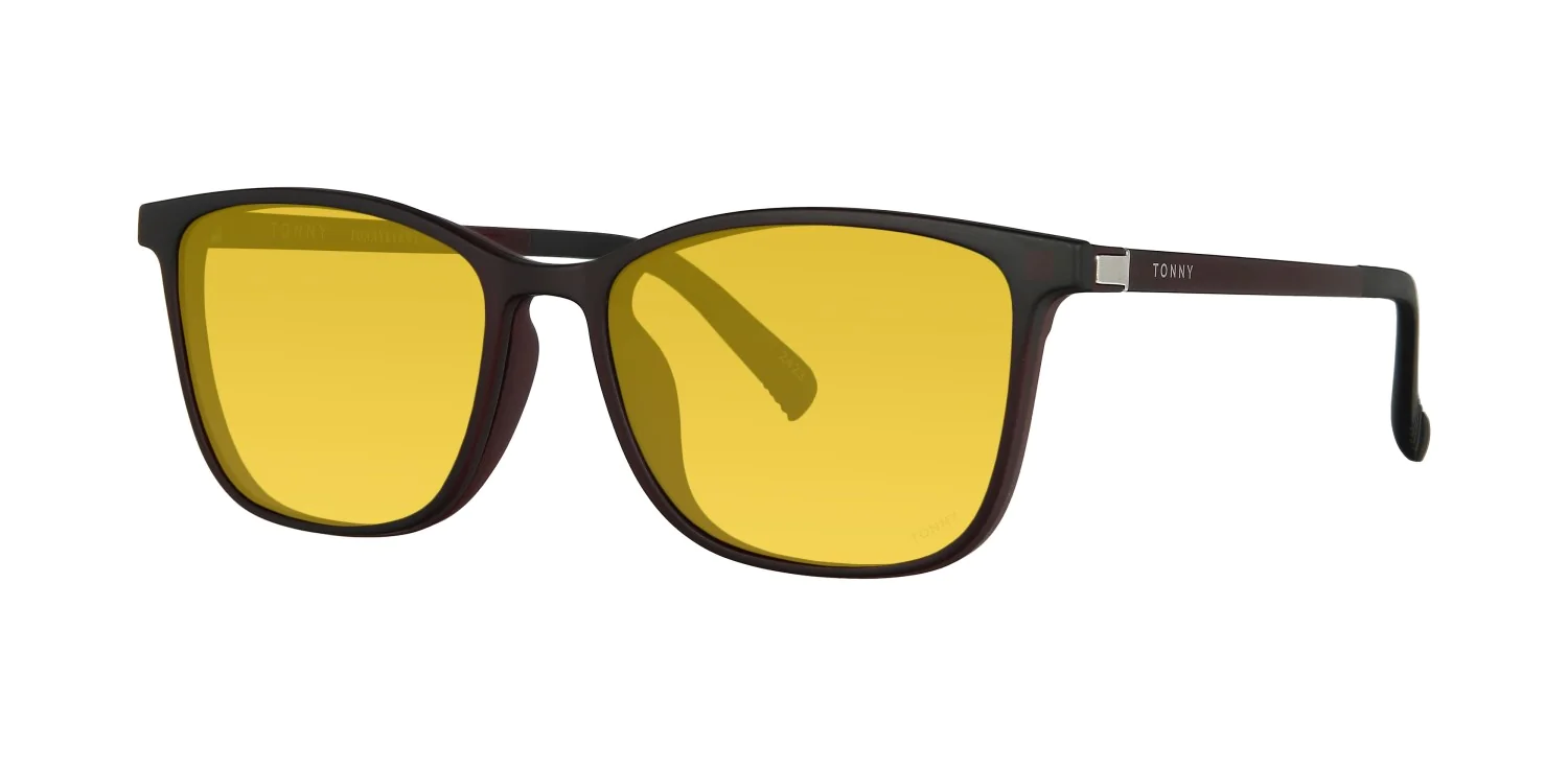 Oprawa z nakładkami clip-on TONNY 0062C3SET