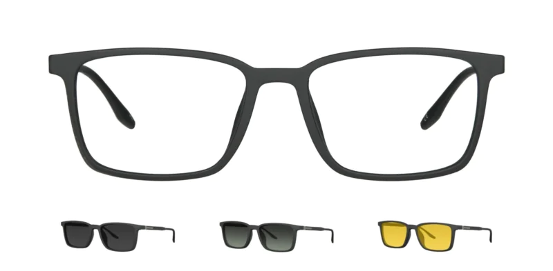 Oprawa z nakładkami clip-on TONNY 0071C3SET