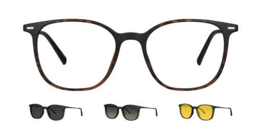 Oprawa z nakładkami clip-on TONNY 0063C3SET