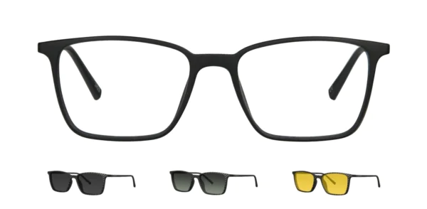 Oprawa z nakładkami clip-on TONNY 0070C2SET