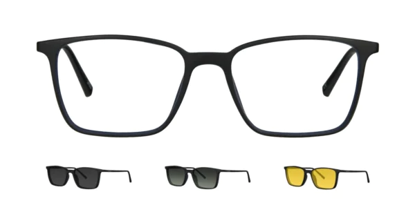 Oprawa z nakładkami clip-on TONNY 0070C3SET