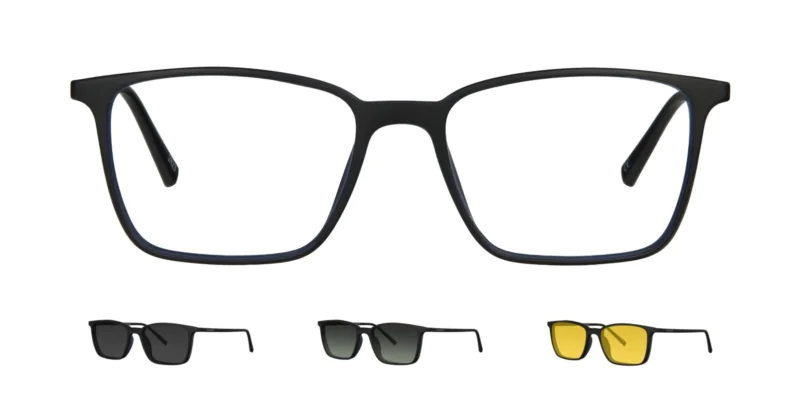 Oprawa z nakładkami clip-on TONNY 0070C3SET