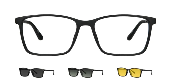 Oprawa z nakładkami clip-on TONNY 0072C2SET