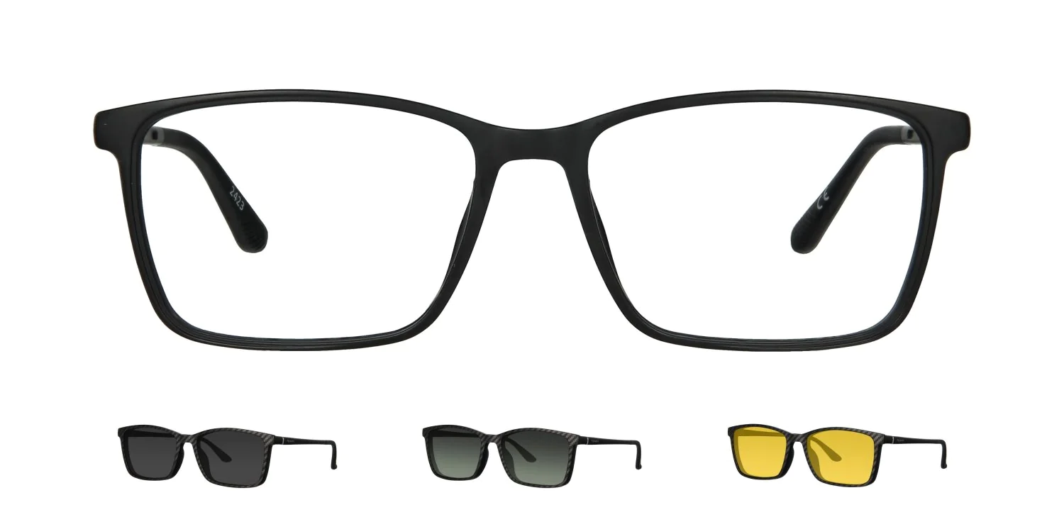 Oprawa z nakładkami clip-on TONNY 0072C2SET