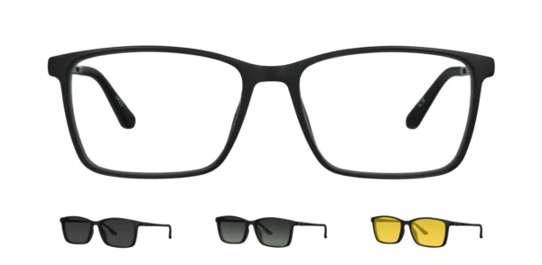 Oprawa z nakładkami clip-on TONNY 0072C3SET