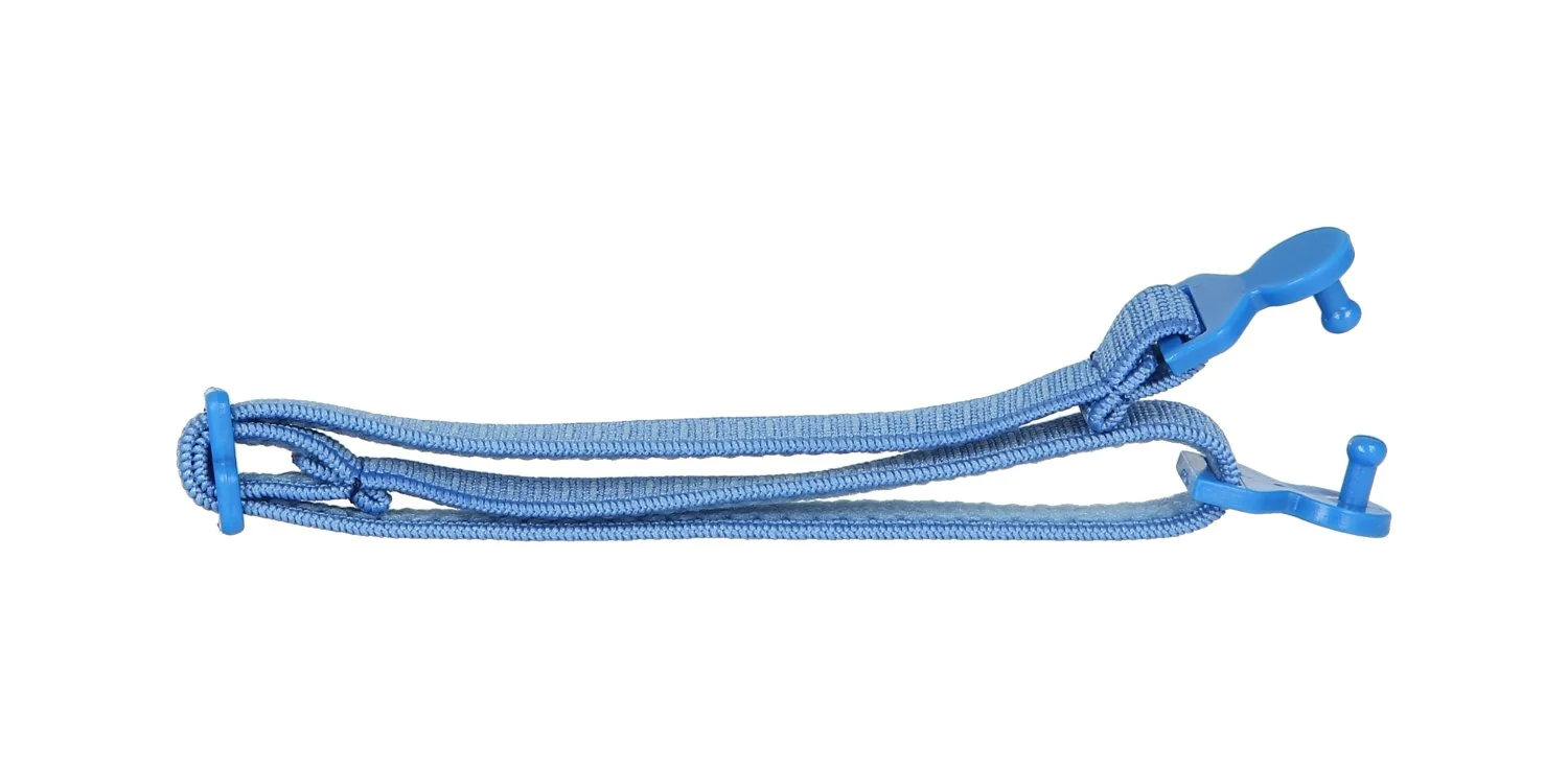 Regulowana gumka z haczykiem do okularów dla dzieci granatowa do modeli 3055, 3059