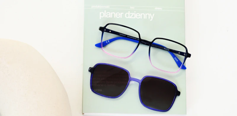 Oprawa z nakładką clip-on TONNY 0079C2