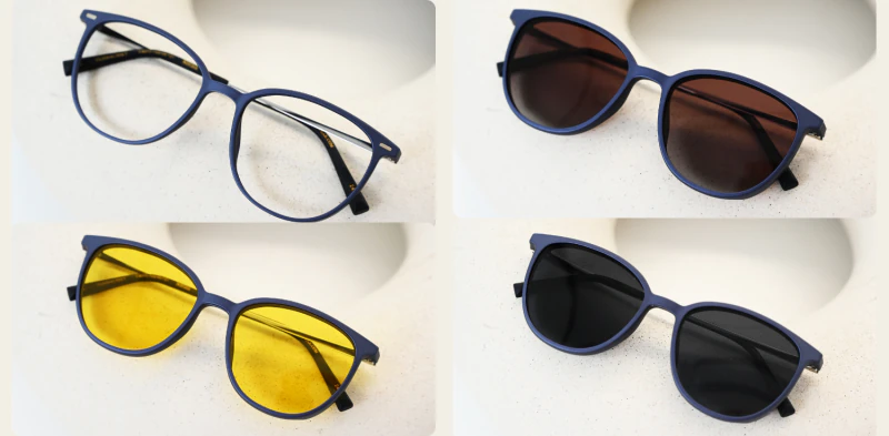 Oprawa z nakładkami clip-on TONNY 0064C3SET