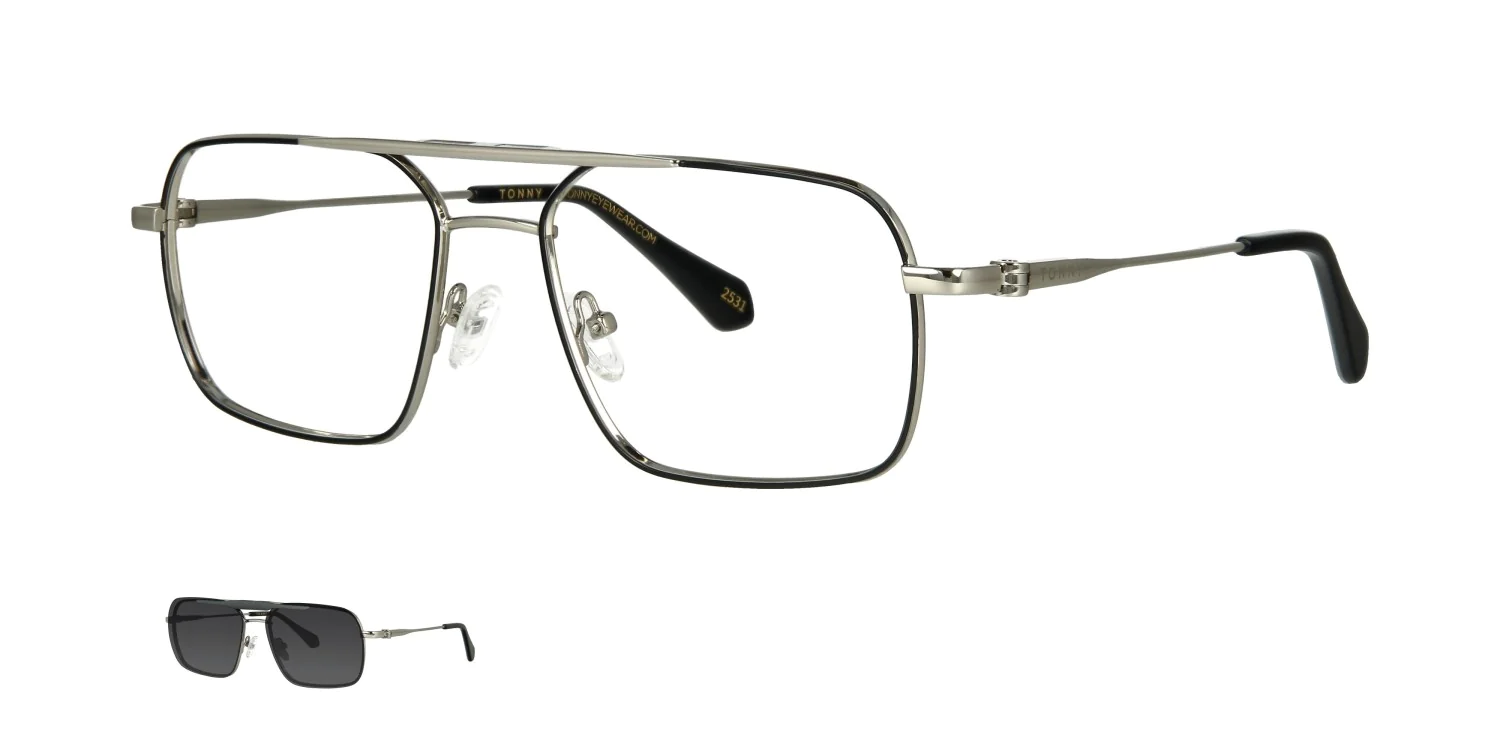 Oprawa z nakładką clip-on TONNY 0170C1