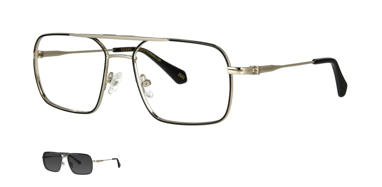 Oprawa z nakładką clip-on TONNY 0170C2